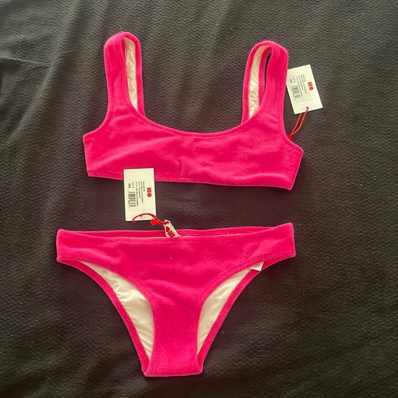 SOLID & STRIPED Other - Solid & striped woman two piece bikini hit pink the ELLE swim wear brand new